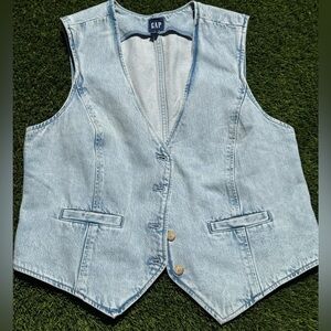 GAP Light Blue Denim - 100% Cotton - SZ L